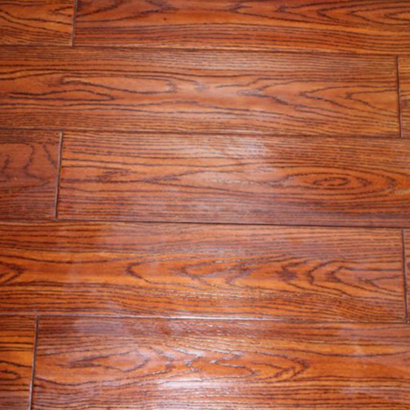 Eiken bruin geel hoogglans massief houten vloeren