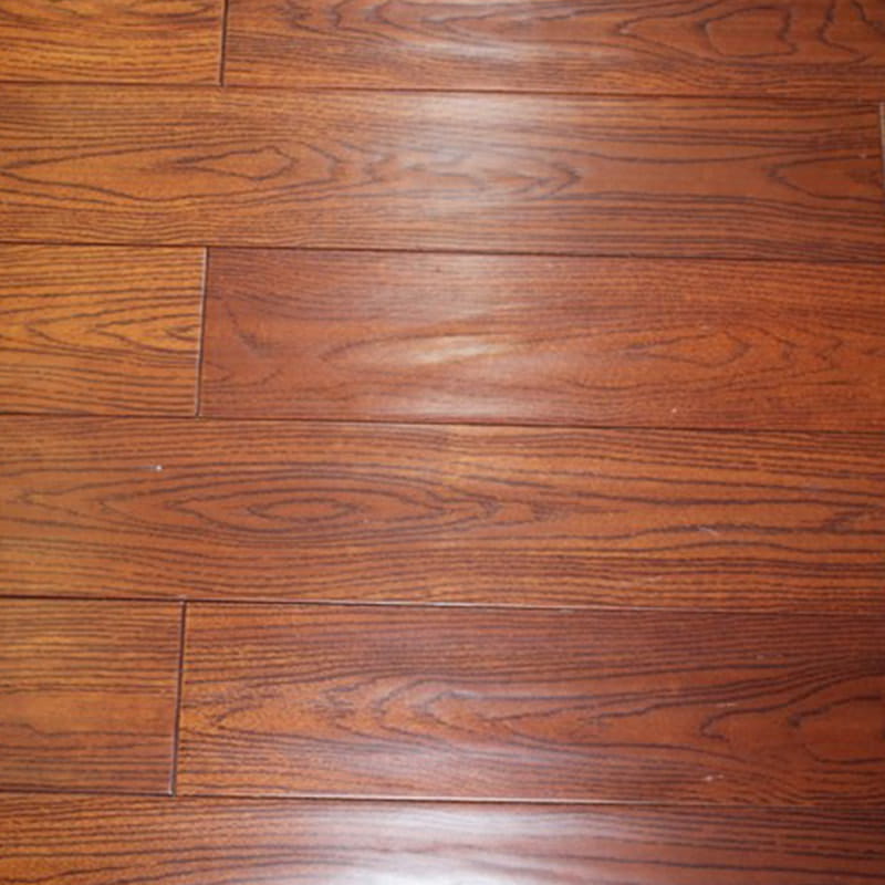 Eiken donkerbruine vintage hoogglans massief houten vloeren