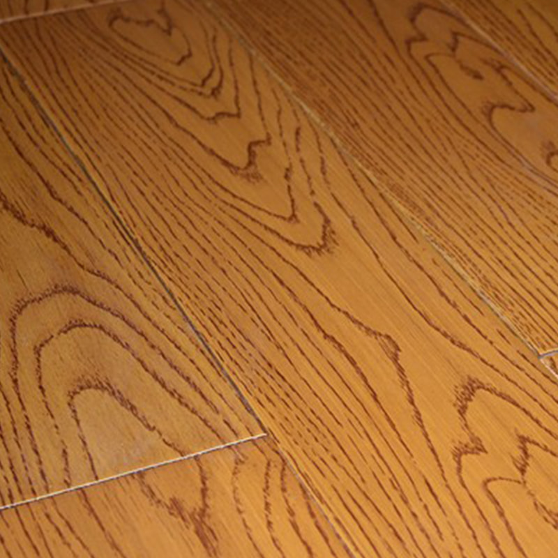 Kasai bruingele massief houten vloeren met verweerde korrel