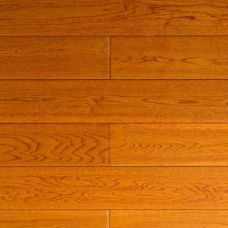 Eiken lichtbeige hoogglans massief houten vloeren