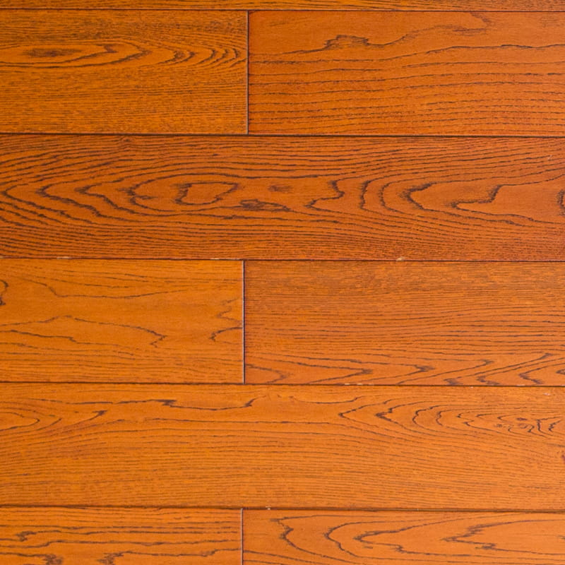 Eiken donkerbruine vintage massief houten vloeren