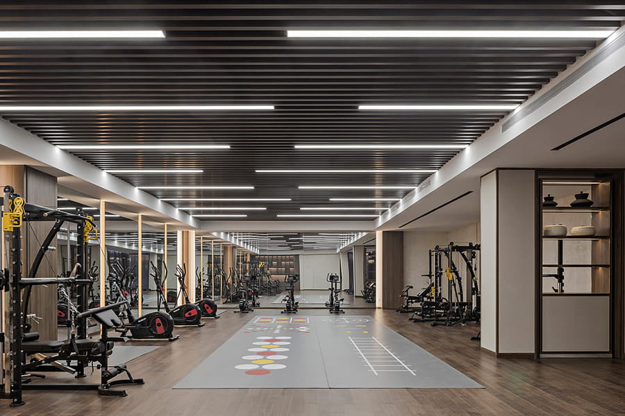 Luxe fitnesscentrum