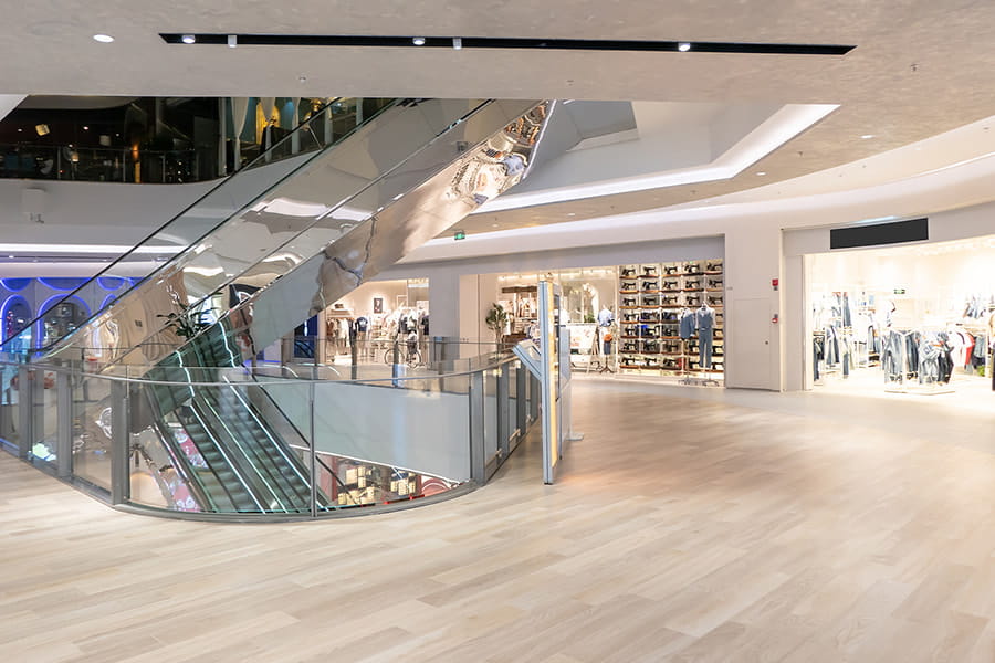 Projectcases voor winkelcentrum